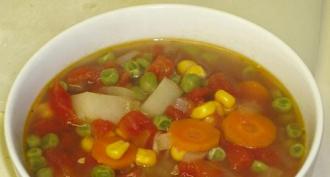 Диетические рецепты супов для похудения: куриные и овощные супы-пюре