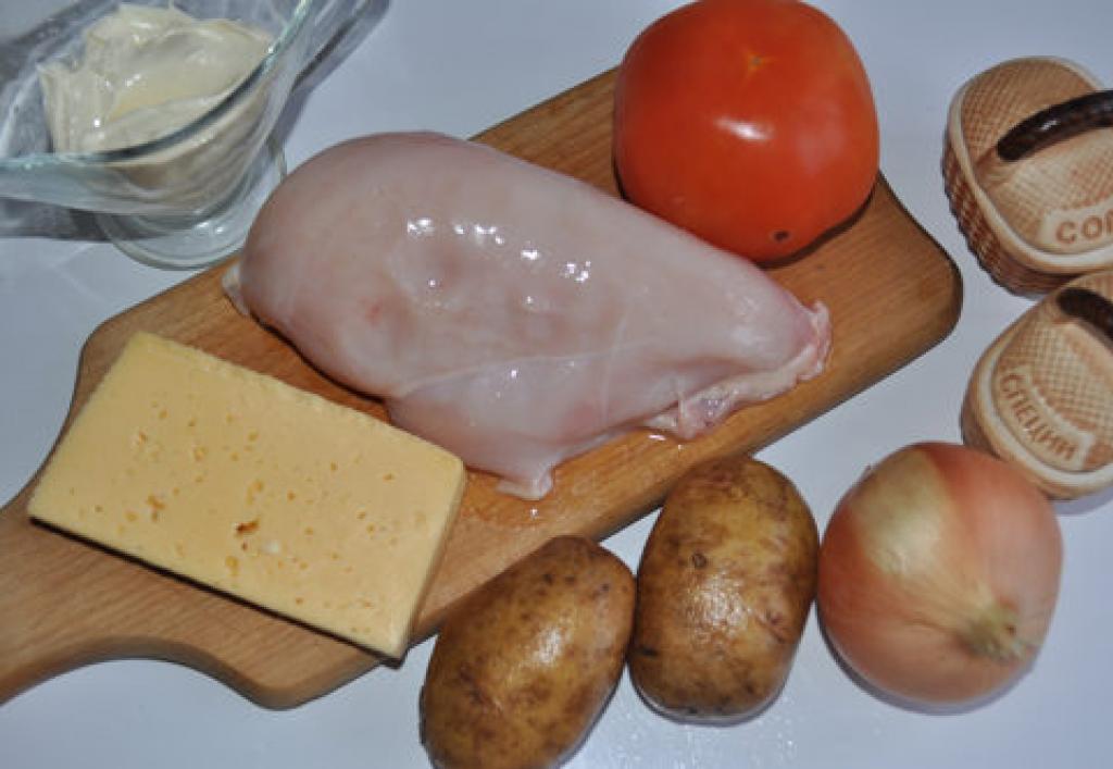 Как приготовить мясо по-французски из курицы в духовке по пошаговому рецепту с фото Мясо по француски из курицы